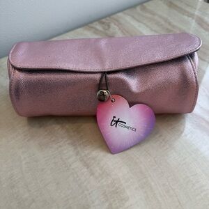 IT Cosmetics Pink Cosmetic Bag